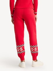 The Upside Red Keystone Jojo Knit Joggers - Image 3 of 5