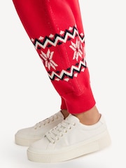 The Upside Red Keystone Jojo Knit Joggers - Image 5 of 5
