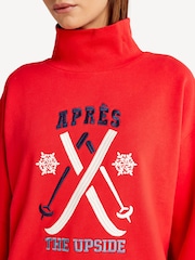 The Upside Red Off Piste Clementine Jumper - Image 4 of 4