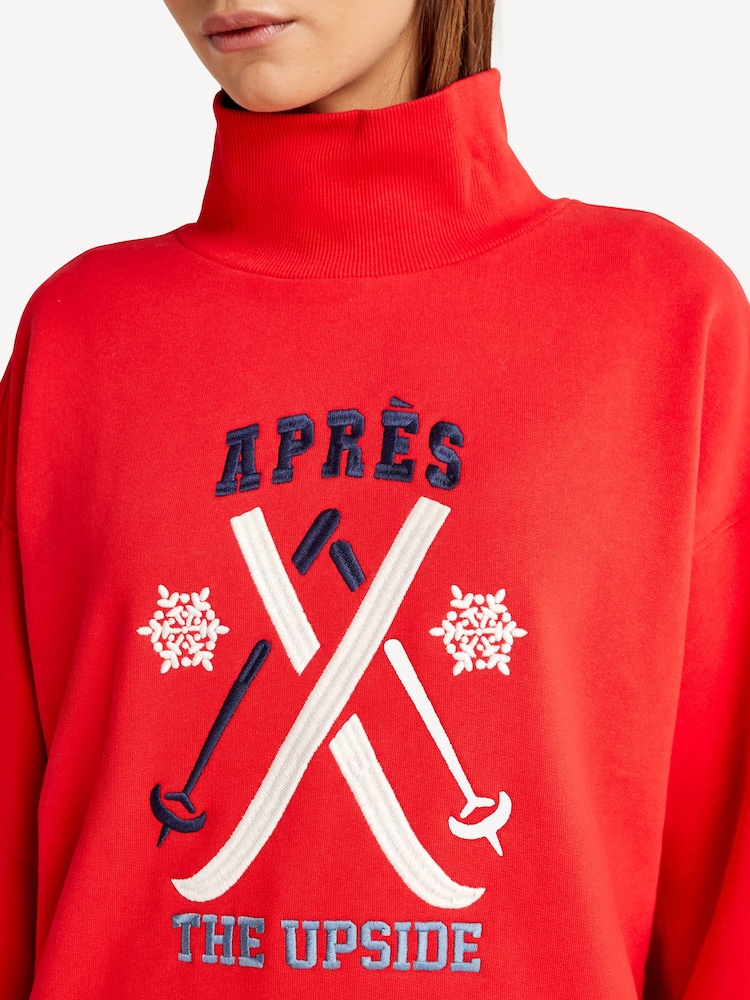 The Upside Red Off Piste Clementine Jumper - Image 4 of 4