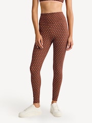 The Upside Brown Maho 25In High Rise Midi Joggers - Image 1 of 3