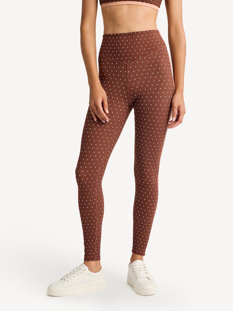 The Upside Brown Maho 25In High Rise Midi Joggers - Image 1 of 3