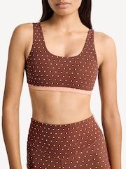 The Upside Brown Maho Harley Bra - Image 4 of 5