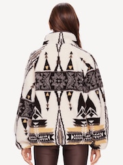 The Upside Multi Multi Totem Harlow Zip Up Fleece Jacket - Image 2 of 5