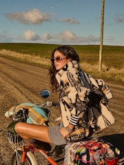 The Upside Multi Multi Totem Harlow Zip Up Fleece Jacket - Image 5 of 5