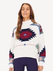 The Upside Natural Pacha Clara Knit Crew Jumper - Image 2 of 5