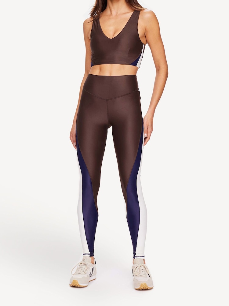 Varley Brown Icon Isaac Sports Bra - Image 3 of 3