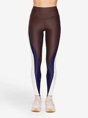 The Upside Brown Multi Icon 28In High Rise Chocolate Leggings - Image 2 of 5