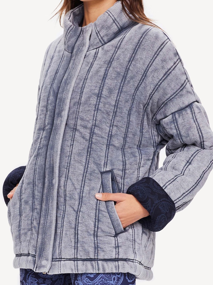The Upside Blue Nouveaux Daria Jacket - Image 4 of 4