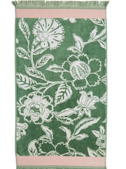 Joules Green 100% Cotton Juliette Towel - Image 2 of 2