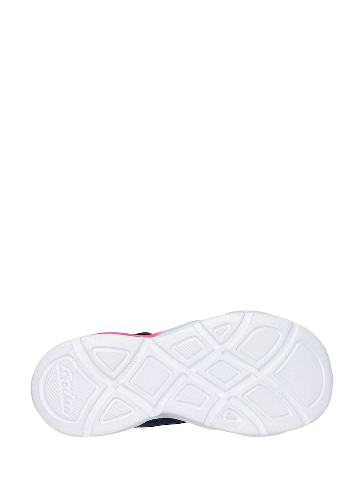 Skechers Blue S-Lights: Twisty Glow Trainers - Image 3 of 3