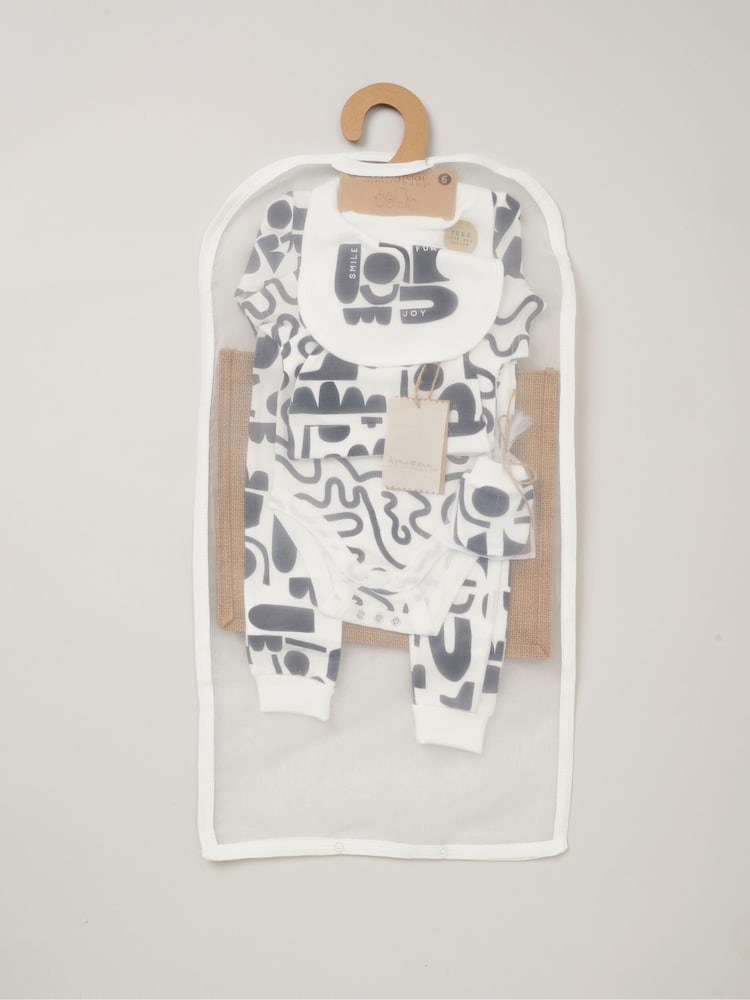 Homegrown Baby Printed Gift Set 5 Piece - Image 2 of 6