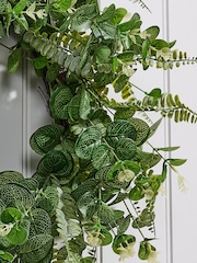 Dibor Green Botanical Bounty Wreath - Image 6 of 6