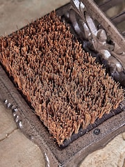 Dibor Brown Cast Iron Boot Brush and Scraper - Image 3 of 5