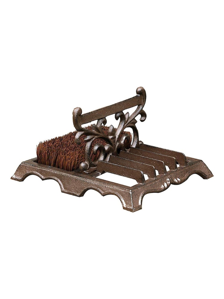 Dibor Brown Cast Iron Boot Brush and Scraper - Image 5 of 5