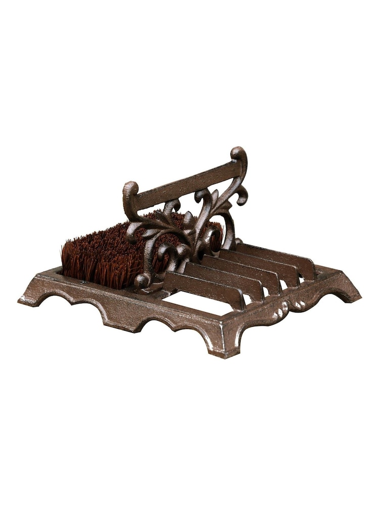 Dibor Brown Cast Iron Boot Brush and Scraper - Image 6 of 6