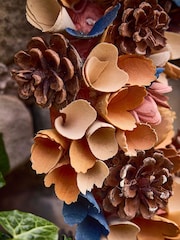 Dibor Orange Sunflower Wreath 32cm - Image 2 of 4