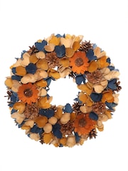 Dibor Orange Sunflower Wreath 32cm - Image 4 of 4
