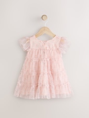 Pink Mesh Baby Dress (0mths-2yrs) - Image 2 of 6