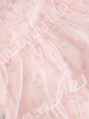Pink Mesh Baby Dress (0mths-2yrs) - Image 4 of 6