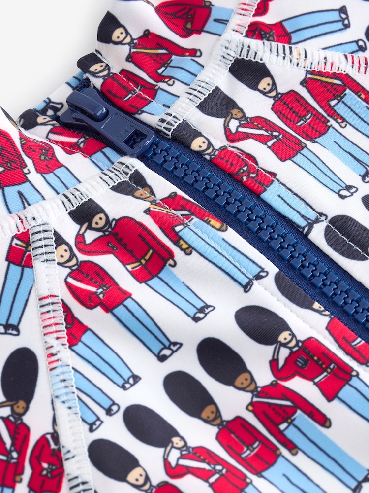 Rouge/Bleu - Cath Kidston Maillot de bain Sunsafe tout-en-un ({}3mois-7ans) - Image 6 of 7