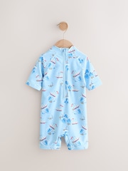 Blue Cath Kidston Sunsafe All-In-One Swimsuit (3mths-7yrs) - Image 6 of 8