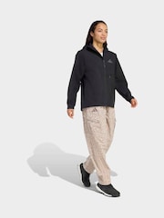 adidas Black Multi 2-Layer Climaproof Rain Jacket - Image 3 of 7