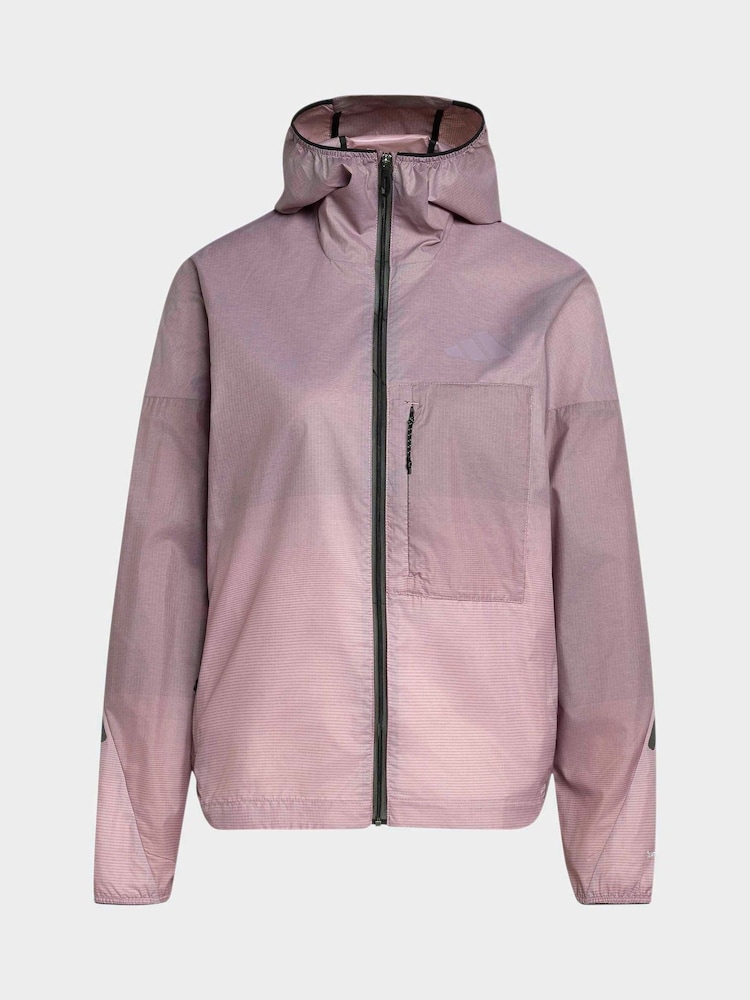 adidas Terrex Mauve Purple Xperior CLIMA365 Light Windweave Jacket - Image 7 of 7 adidas Terrex Mauve Purple Xperior CLIMA365 Light Windweave Jacket - Image 7 of 7