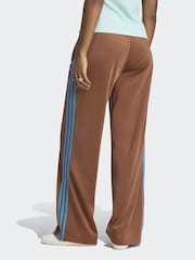 adidas Originals Brown/Blue Firebird Loose Trousers - Image 2 of 5