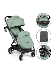 Ickle Bubba Sage Green Aries Prime Autofold Stroller - Image 1 of 6