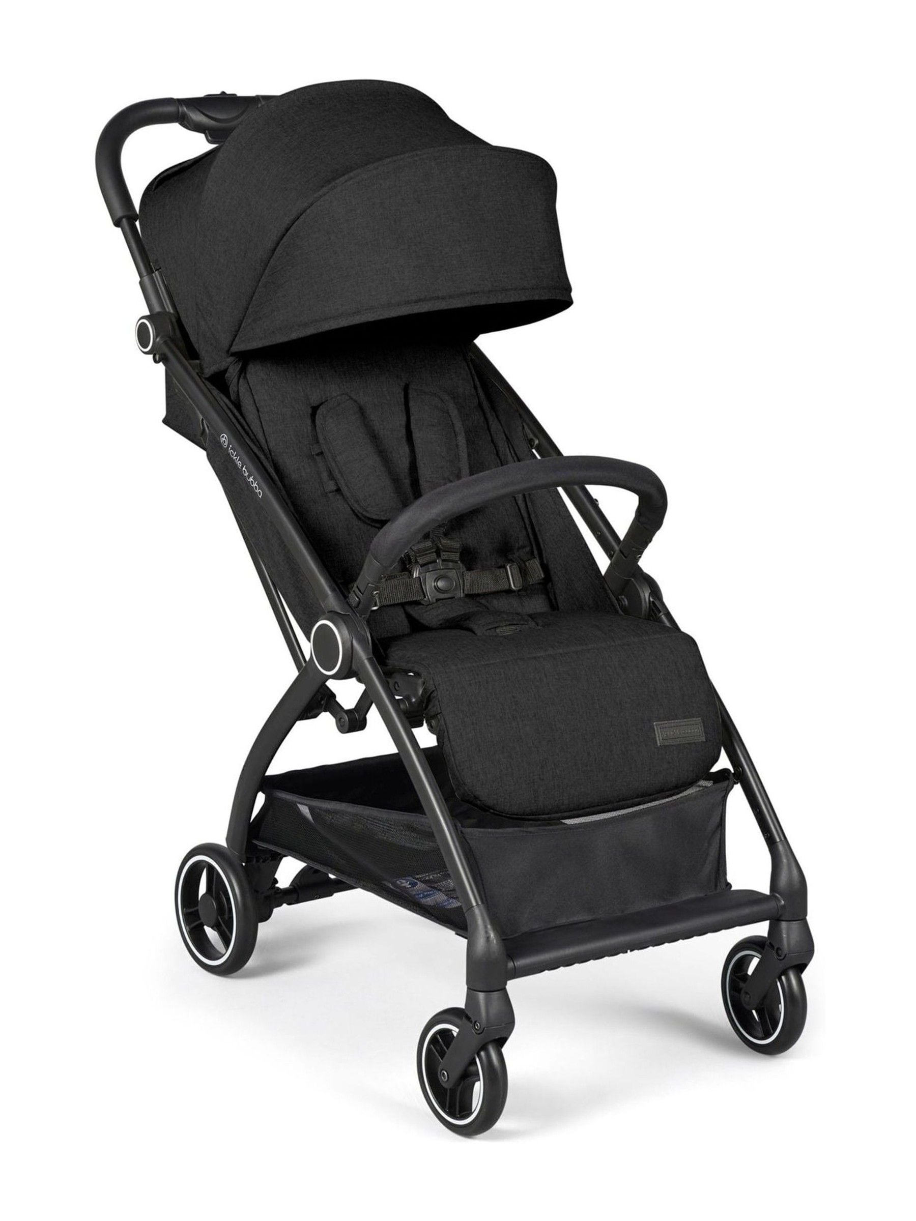 Ickle Bubba Black Aries Autofold Stroller - Image 1