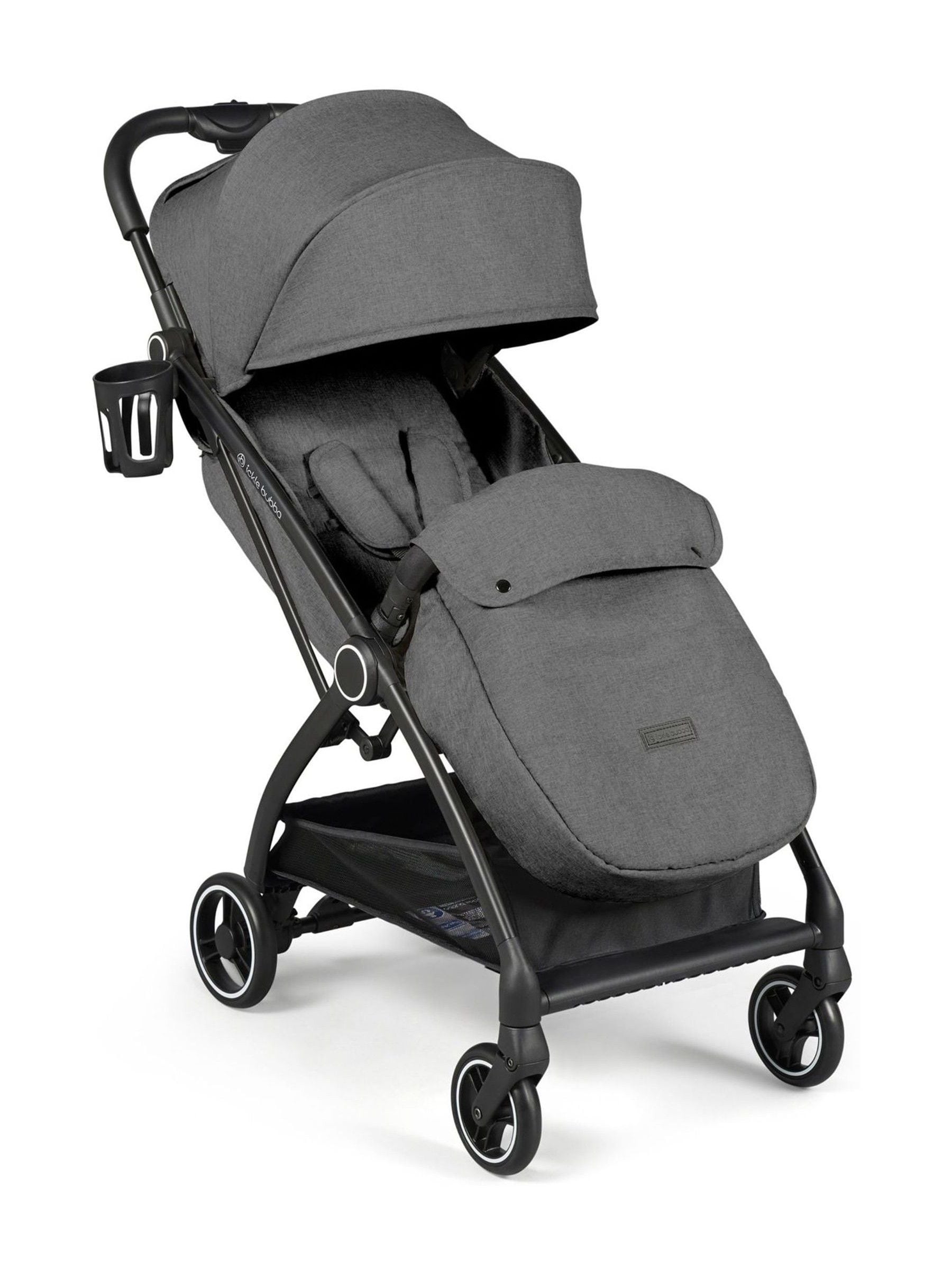 Ickle Bubba Germany Aries Max Auto-Falt-Kinderwagen - Graphitgrau - Image 5
