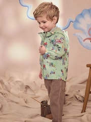 Green Tractor Print Jacket (3mths-7yrs) - Image 3 of 11