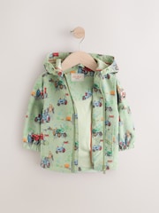 Green Tractor Print Jacket (3mths-7yrs) - Image 9 of 11