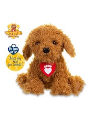 Golden Bear Waffle the Wonder Dog Soft Toy with Sounds - Image 4 of 5