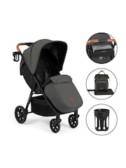 Ickle Bubba Charcoal Grey Stomp Stride Prime Stroller - Image 1 of 6
