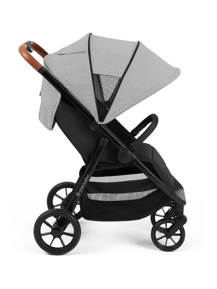 Ickle Bubba Pearl Grey Stomp Stride Stroller - Image 2 of 5 Ickle Bubba Pearl Grey Stomp Stride Stroller - Image 2 of 5