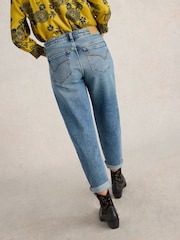 White Stuff Blue Tilly Tapered Jeans - Image 2 of 6