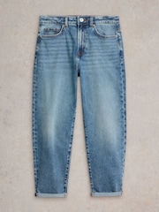White Stuff Blue Tilly Tapered Jeans - Image 5 of 6