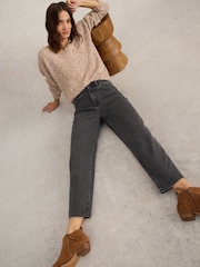 White Stuff Black Tilly Tapered Jeans - Image 2 of 6