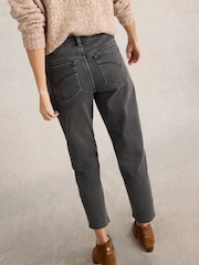 White Stuff Black Tilly Tapered Jeans - Image 4 of 6