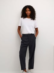 Kaffe Merle Cropped Suit: Trousers - Image 3 of 6