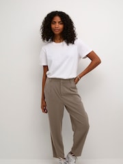 Kaffe Merle Cropped Suit: Trousers - Image 3 of 6