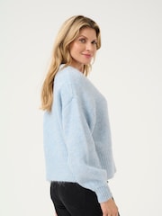 Kaffe Katrina V-Neck Casual Fit Pullover Jumper - Image 2 of 6