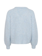 Kaffe Katrina V-Neck Casual Fit Pullover Jumper - Image 6 of 6