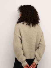 Kaffe Katrina V-Neck Casual Fit Pullover Jumper - Image 3 of 7