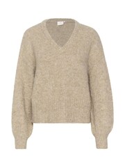 Kaffe Katrina V-Neck Casual Fit Pullover Jumper - Image 6 of 7