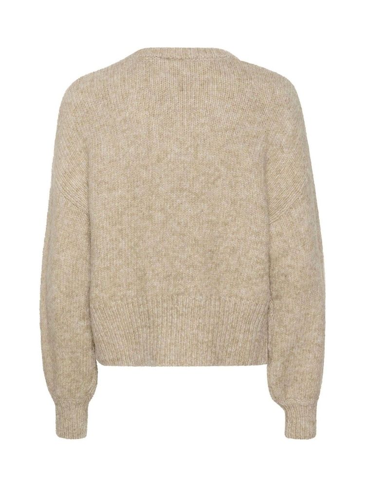 Kaffe Katrina V-Neck Casual Fit Pullover Jumper - Image 7 of 7