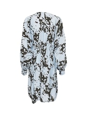 Kaffe Kalouise Knee Length Long Sleeve Black Dress - Image 6 of 6