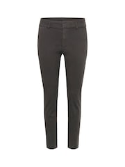 Kaffe Grey Kamette Cropped Leg Suit Trousers - Image 1 of 2